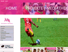 Tablet Screenshot of discoverfootball.de